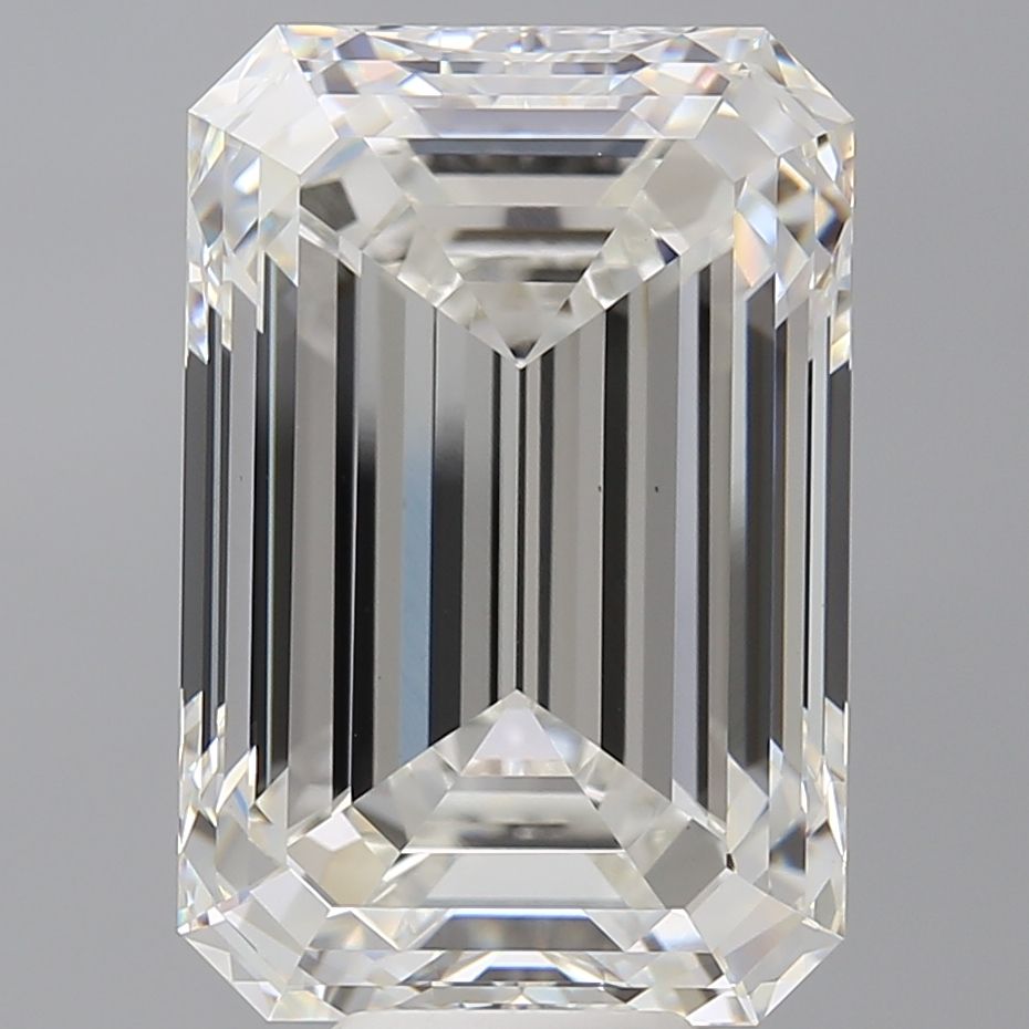 12.10 ct. emerald Lab Grown Diamond front image