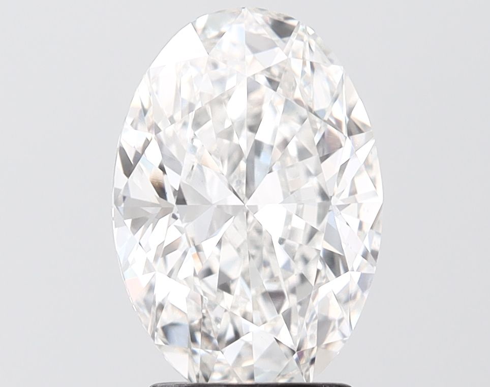 2.82 ct. oval Lab Grown Diamond front image