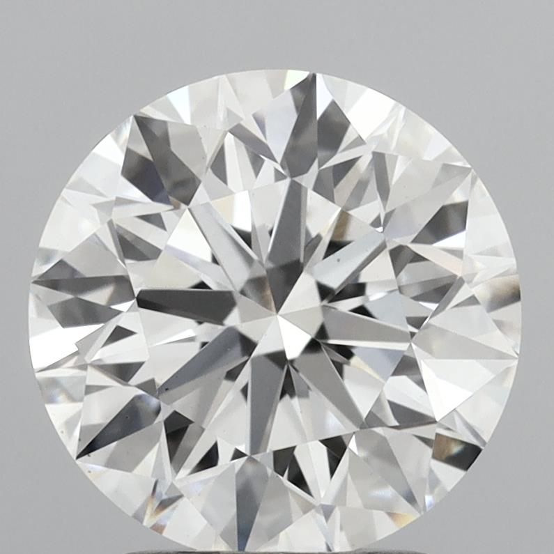 2.56 ct. round Lab Grown Diamond front image
