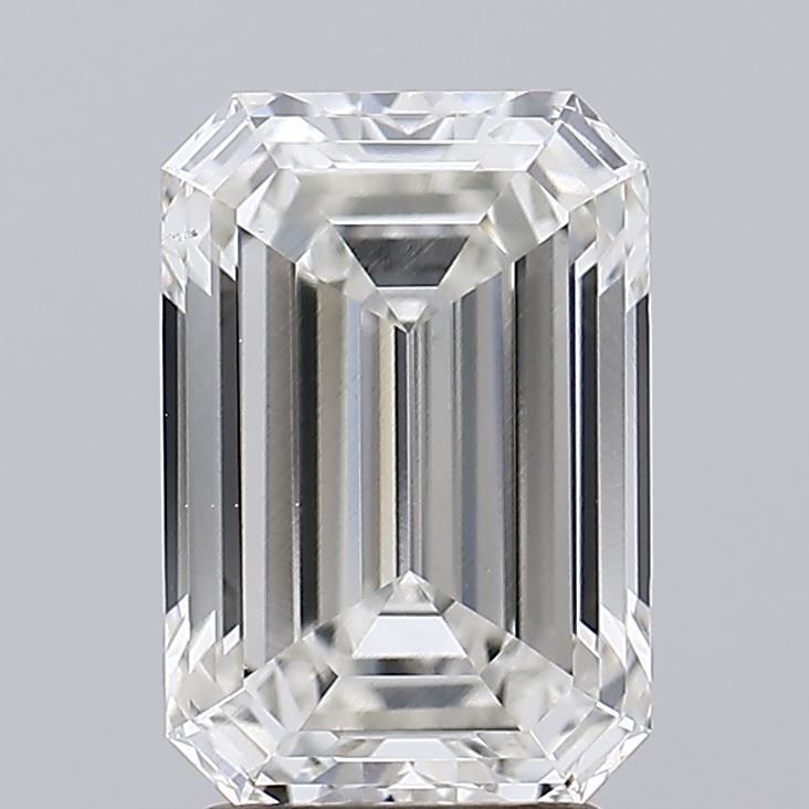 3.04 ct. emerald Lab Grown Diamond front image