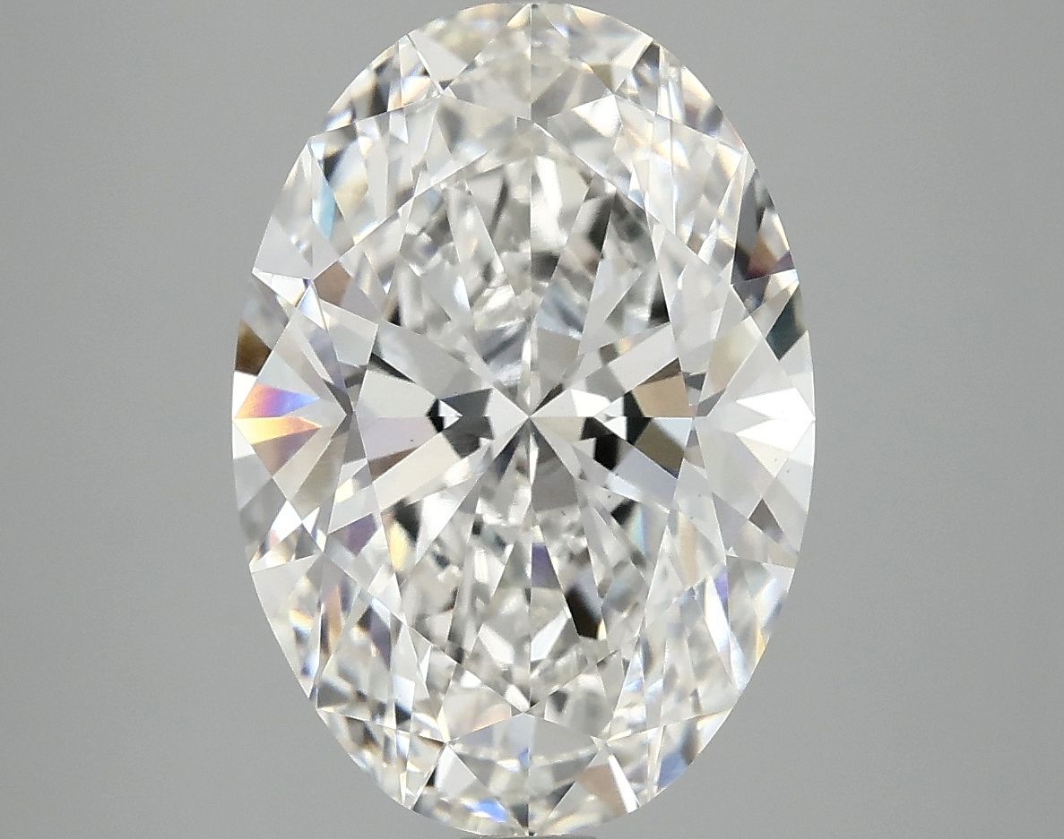 5.04 ct. oval Lab Grown Diamond front image