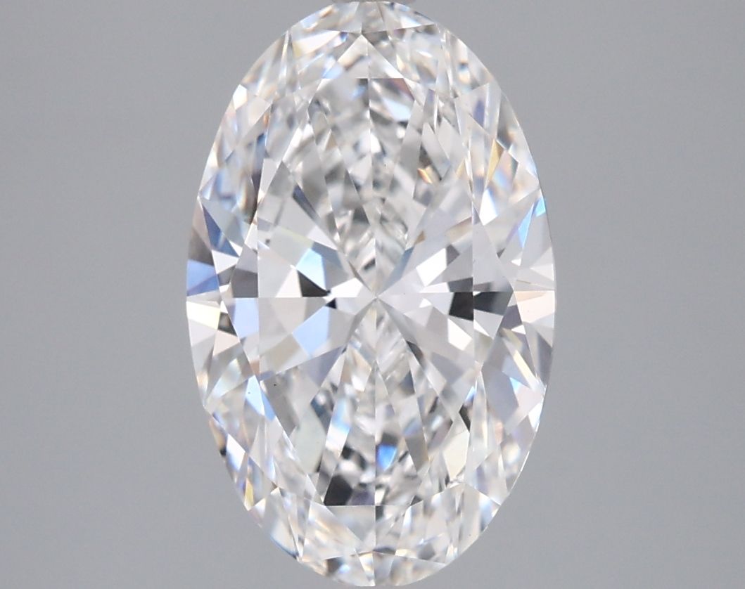 3.02 ct. oval Lab Grown Diamond front image