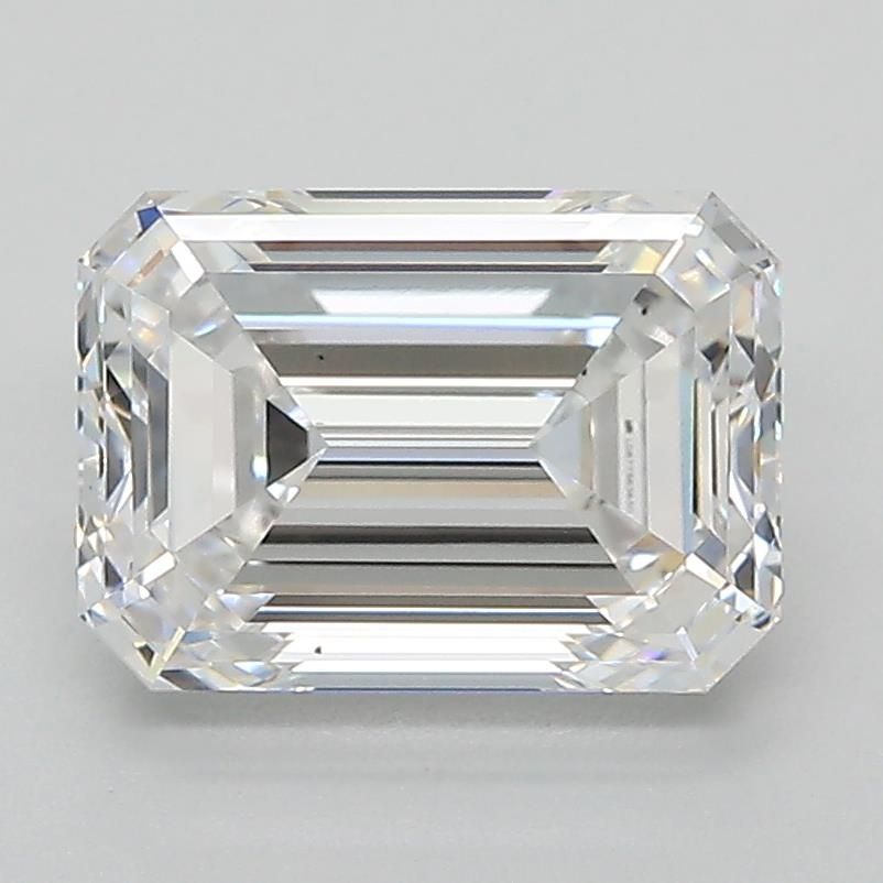 2.60 ct. emerald Lab Grown Diamond front image