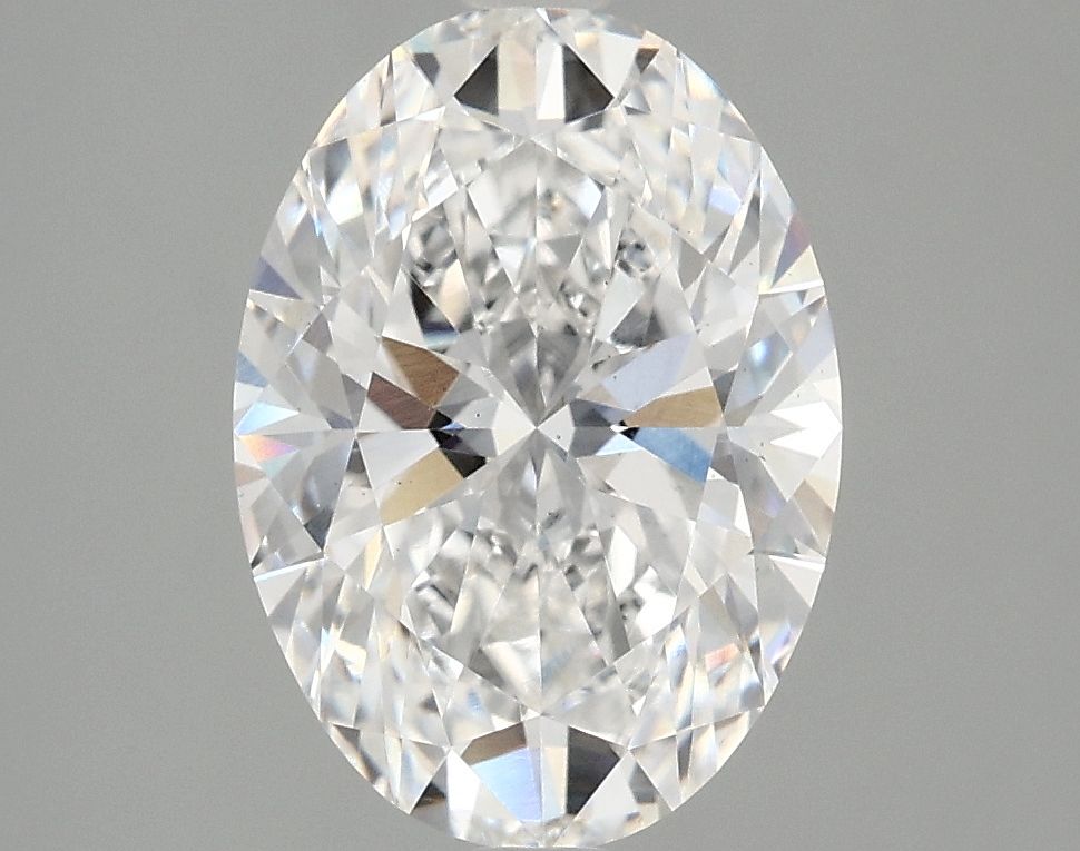 3.01 ct. oval Lab Grown Diamond front image