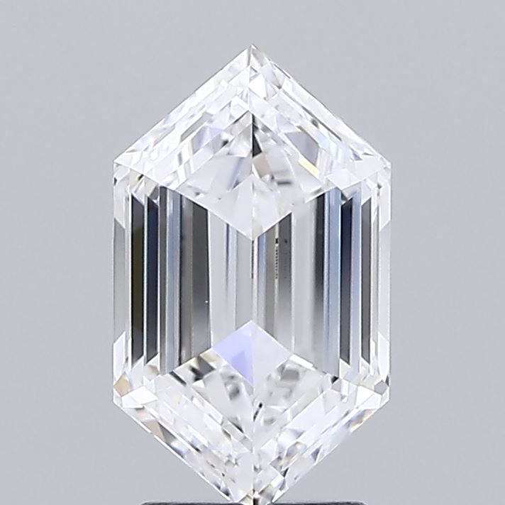 2.48 ct lab-grown Hexagonal Diamond