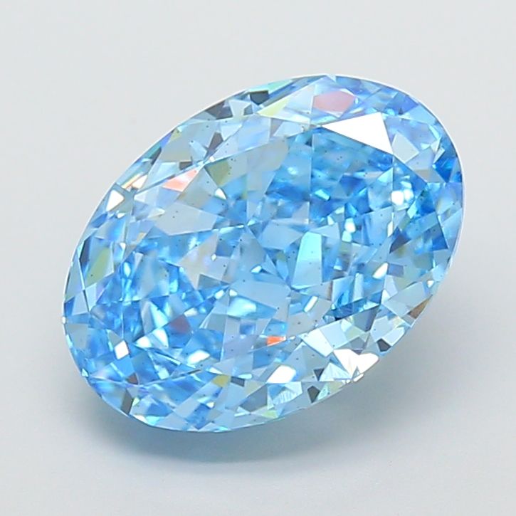 8.06 ct. oval Lab Grown Diamond front image