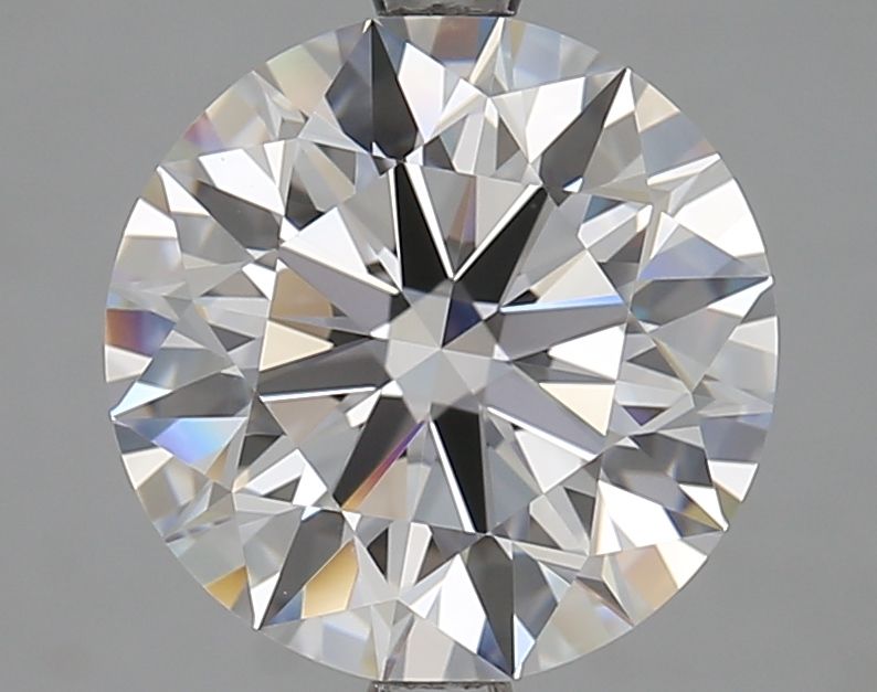Diamant Rond 3.70 ct - Couleur E - Pureté VVS1