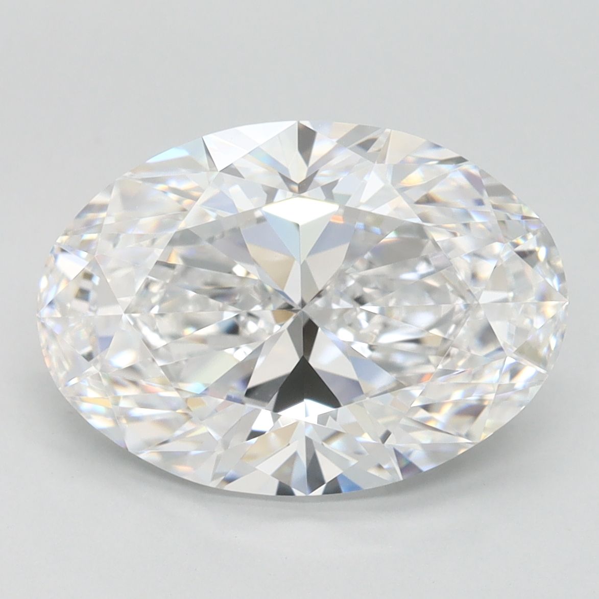 3.68 ct. oval Lab Grown Diamond front image