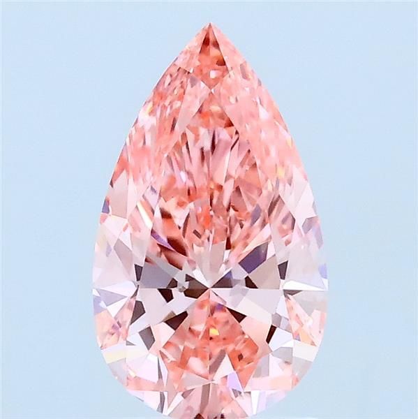 1.19 CT Fancy Vivid Pink PEAR