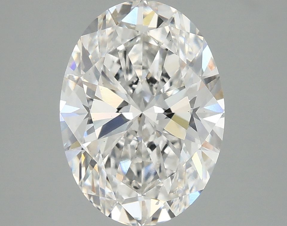 3.02 ct. oval Lab Grown Diamond front image