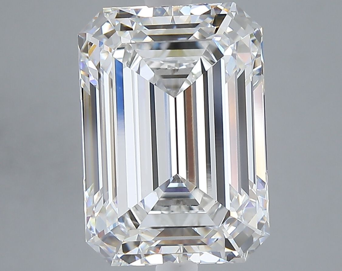 6.05 ct. emerald Lab Grown Diamond front image