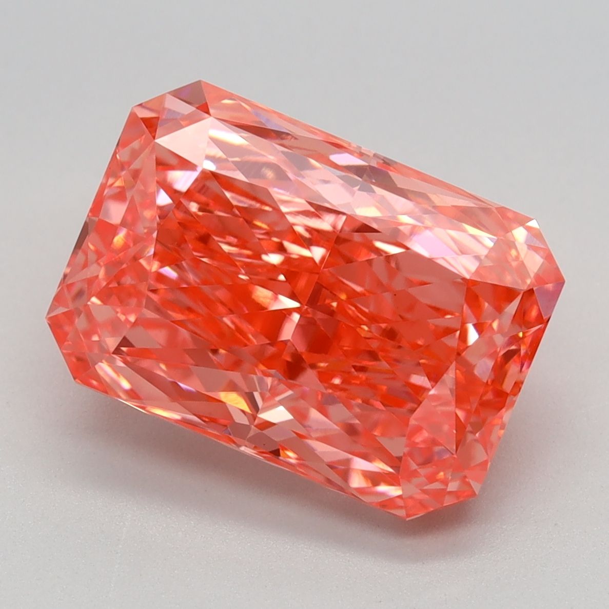 4.06 ct. radiant Lab Grown Diamond front image