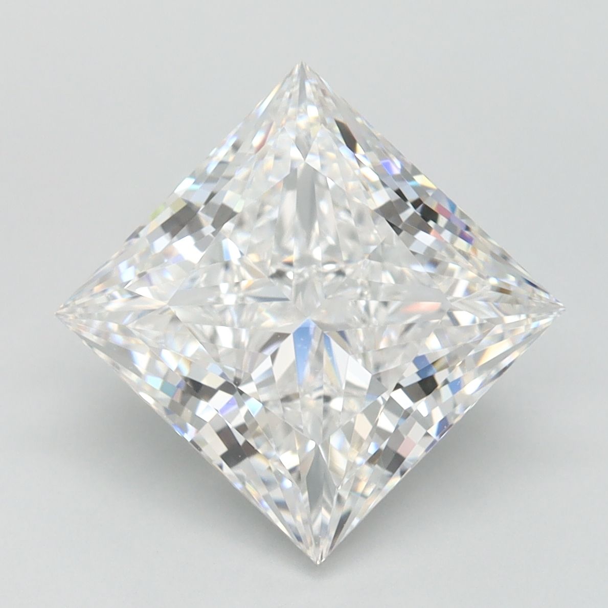 3.43 ct. princess Lab Grown Diamond front image
