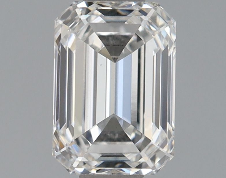 0.88 ct. emerald Lab Grown Diamond front image