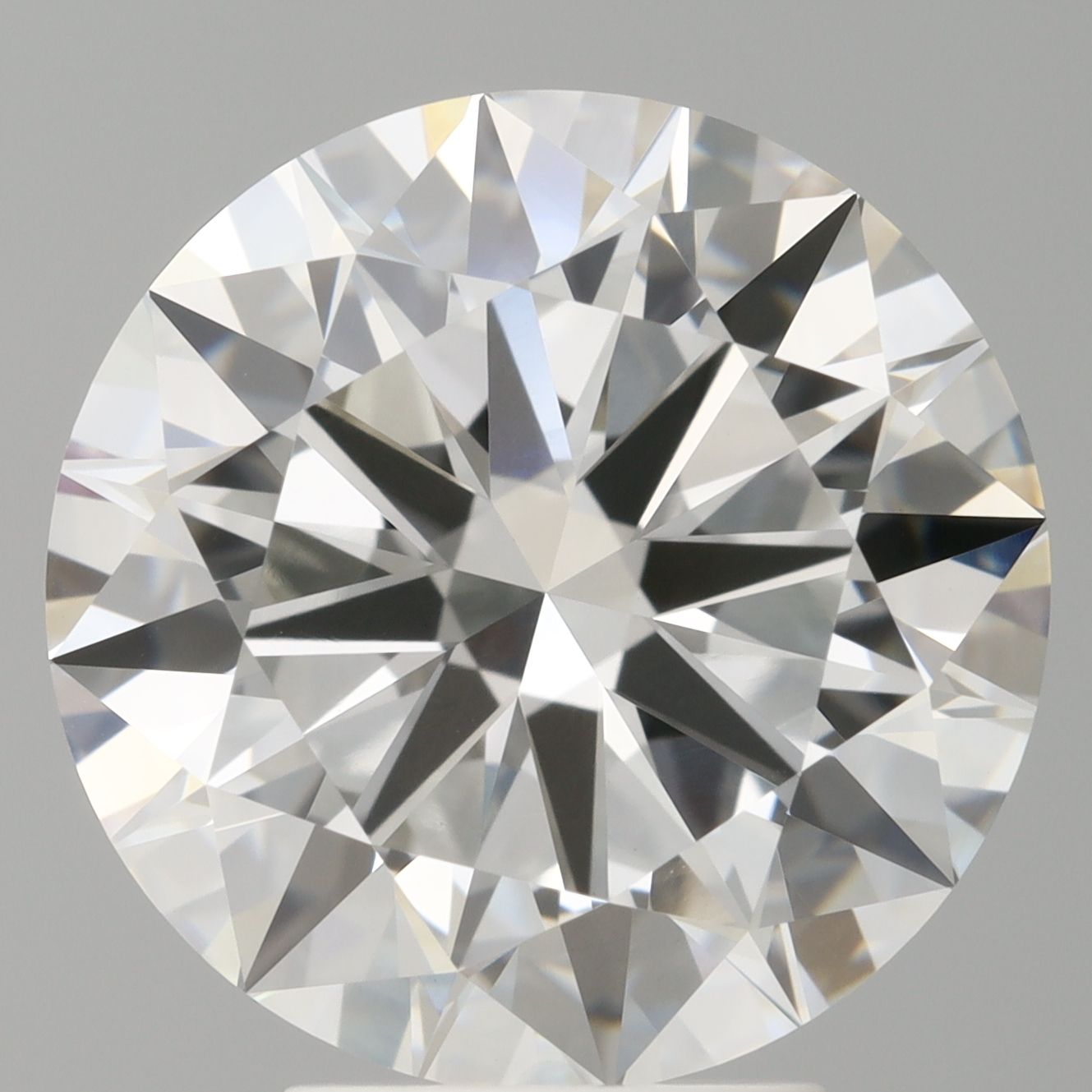 5.01 ct. round Lab Grown Diamond front image