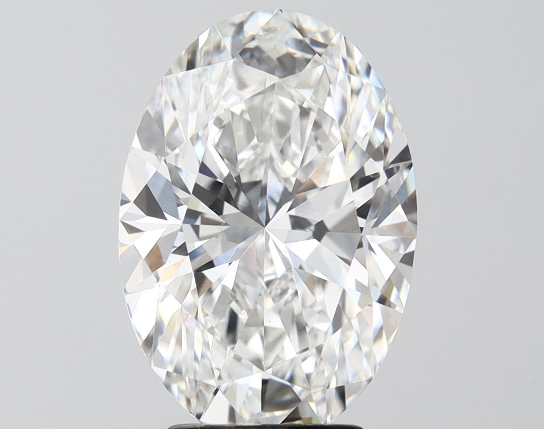 4.09 ct. oval Lab Grown Diamond front image