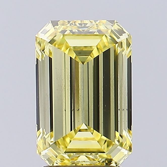 2.52 ct. emerald Lab Grown Diamond front image