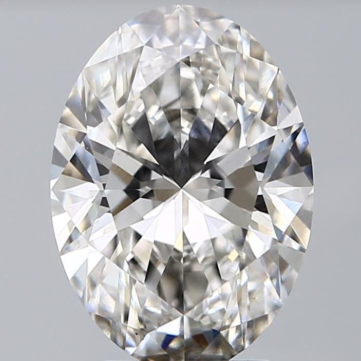 4.02 ct. oval Lab Grown Diamond front image