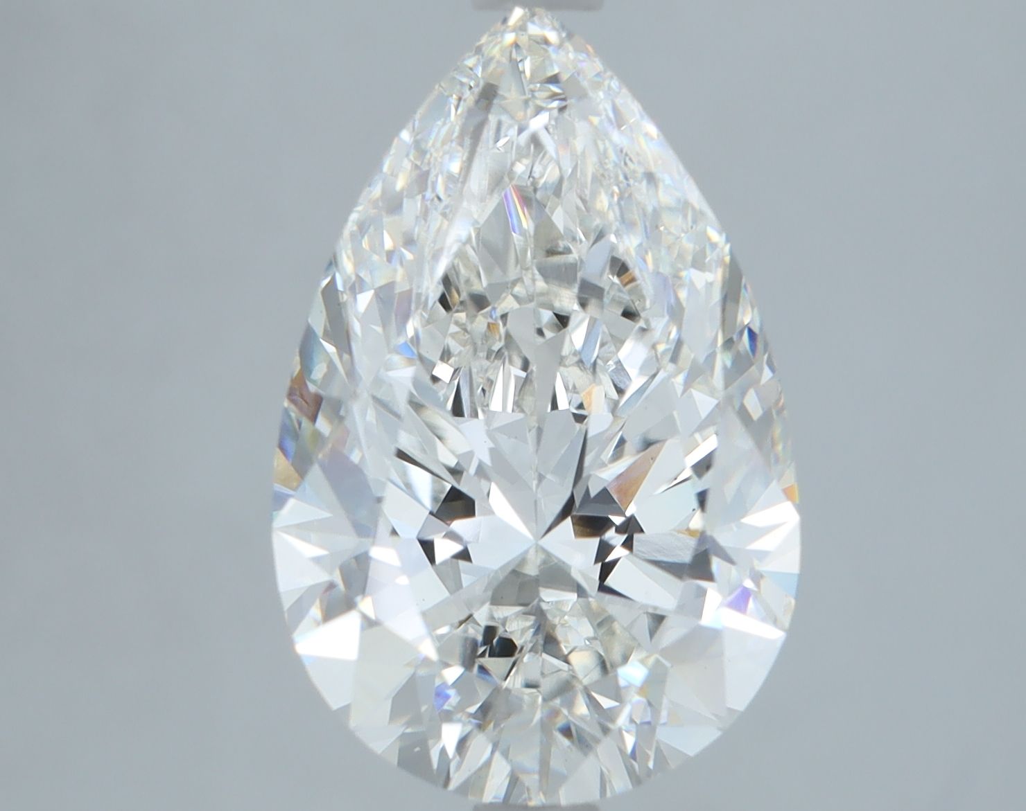4.02 ct. pear Lab Grown Diamond front image