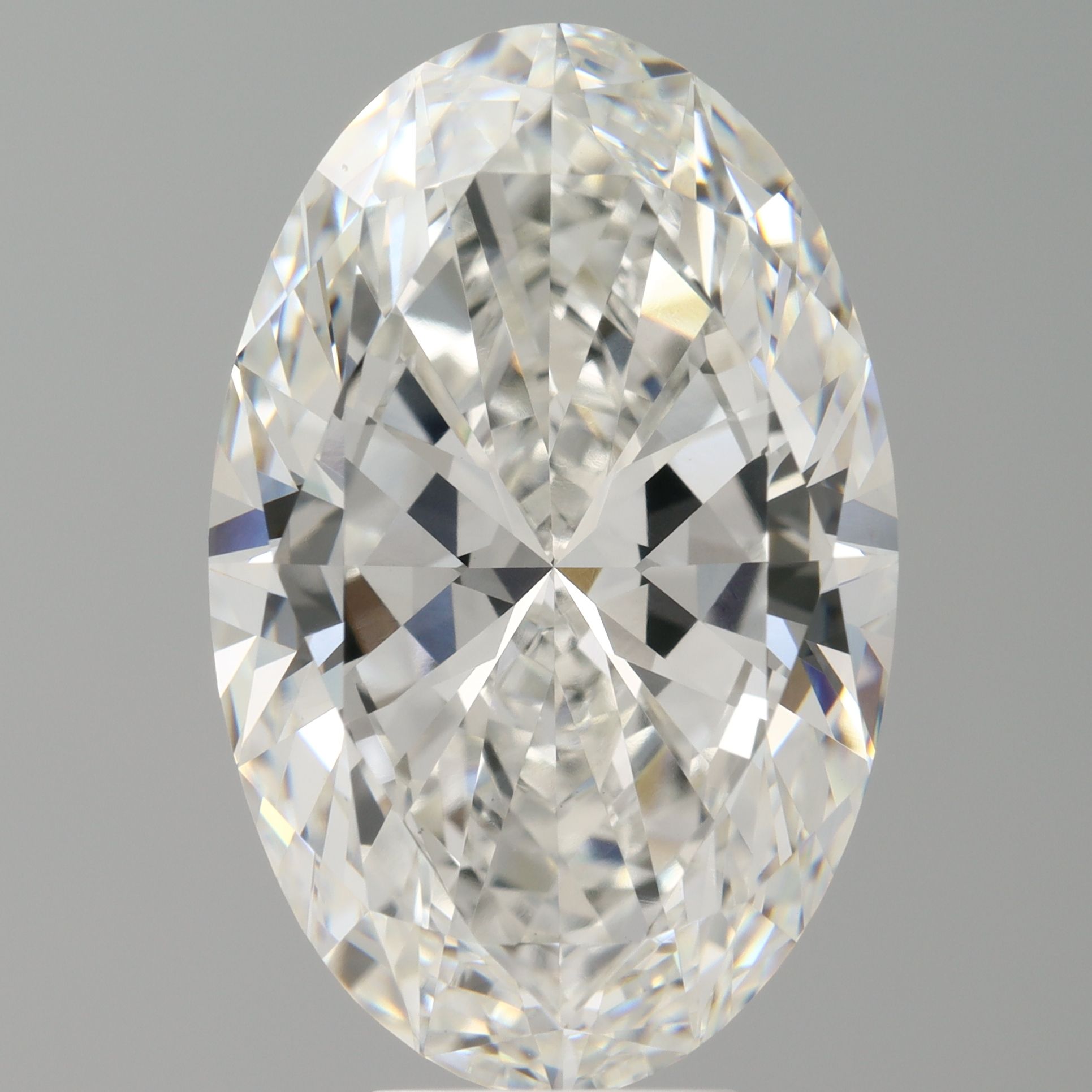 8.05 ct. oval Lab Grown Diamond front image