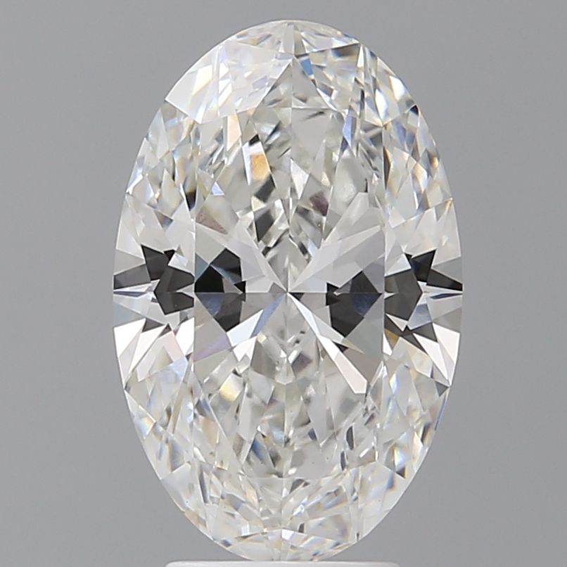 4.09 ct. oval Lab Grown Diamond front image