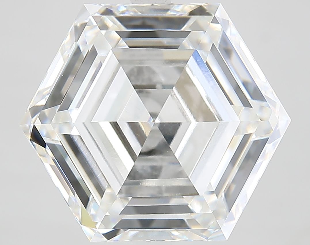 8.61 ct lab-grown Hexagonal Diamond