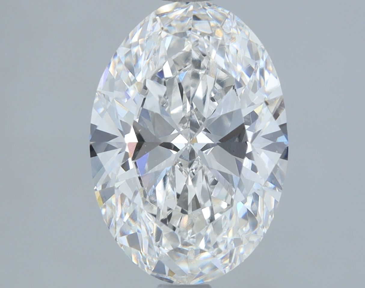 2.02 ct. oval Lab Grown Diamond front image