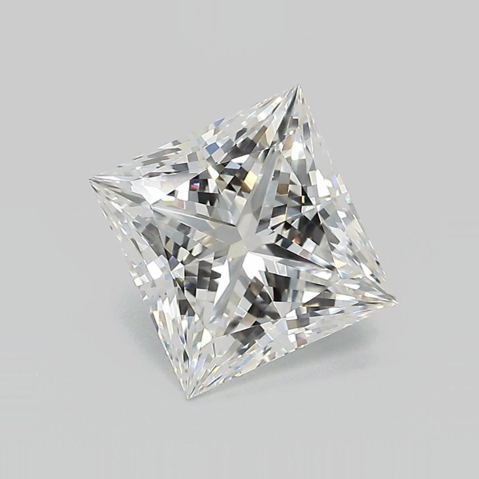 3.02 ct. princess Lab Grown Diamond front image