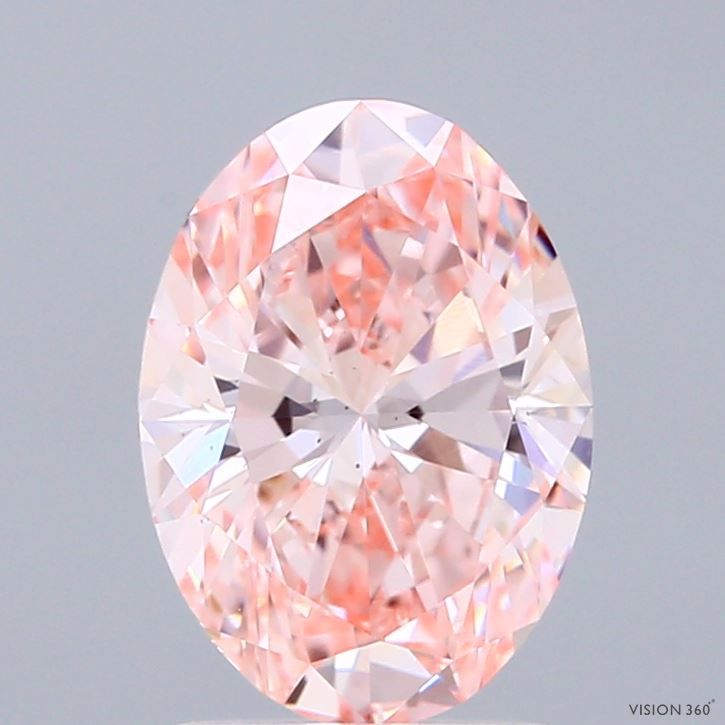 2.01 ct. oval Lab Grown Diamond front image