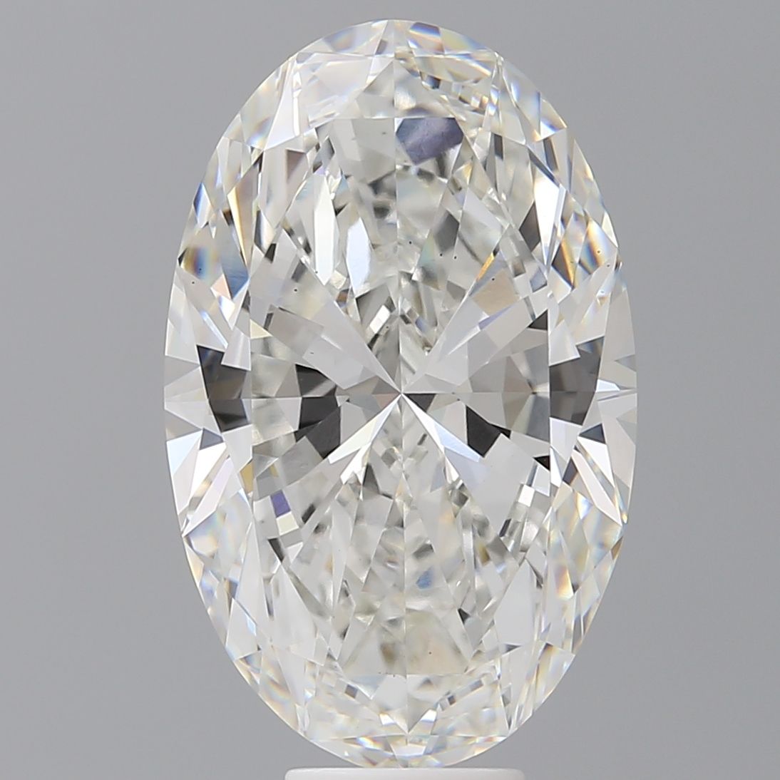 10.01 ct. oval Lab Grown Diamond front image