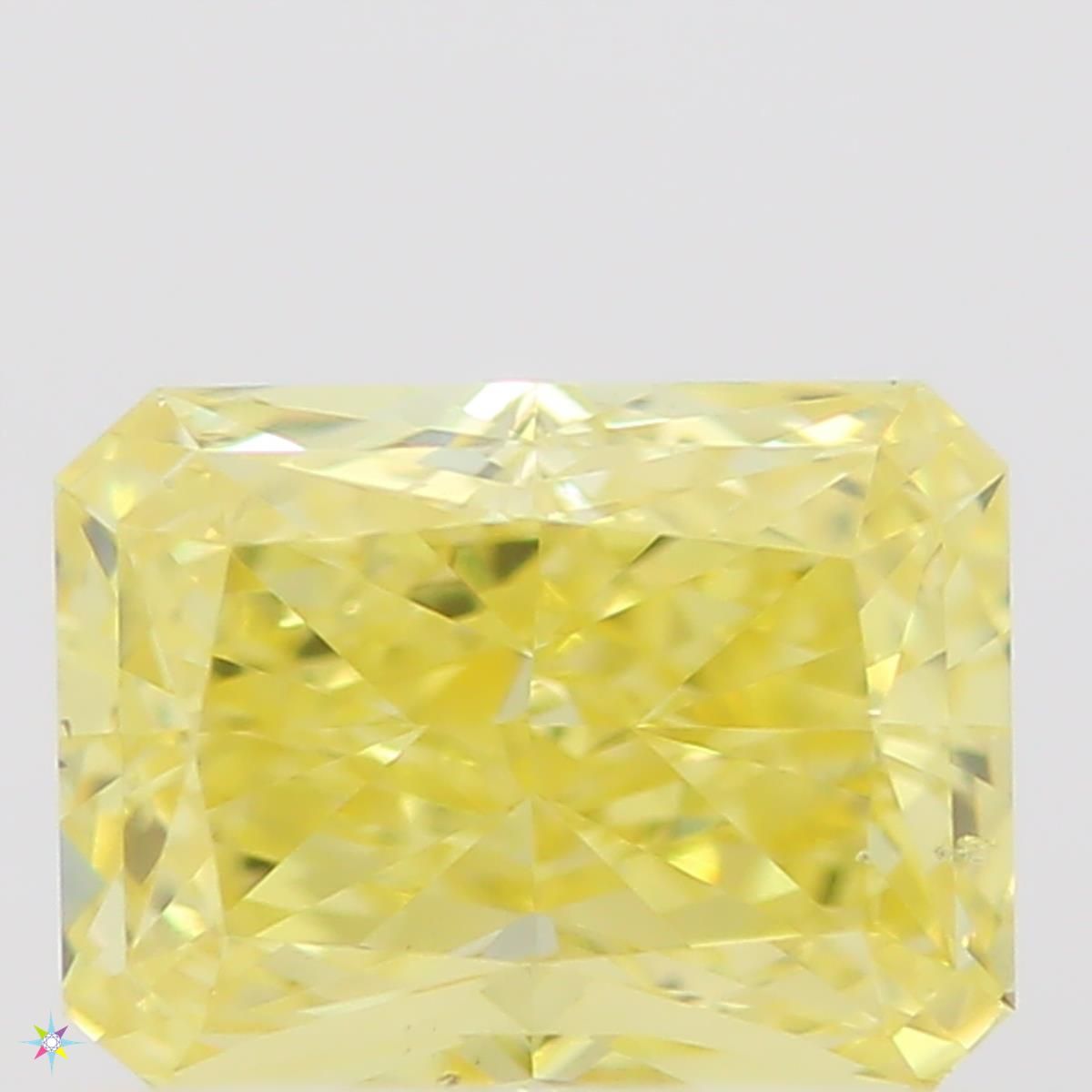 Diament 0.45 ct Fancy Intense Yellow/SI1