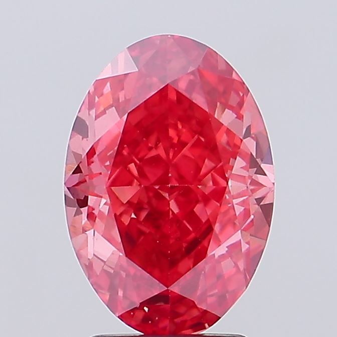 3.62 ct. oval Lab Grown Diamond front image