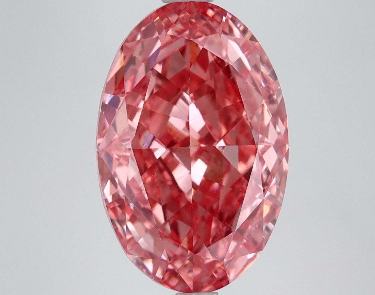5.03 ct. oval Lab Grown Diamond front image