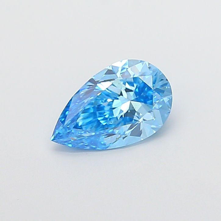 1.53 CT Fancy Vivid Blue PEAR