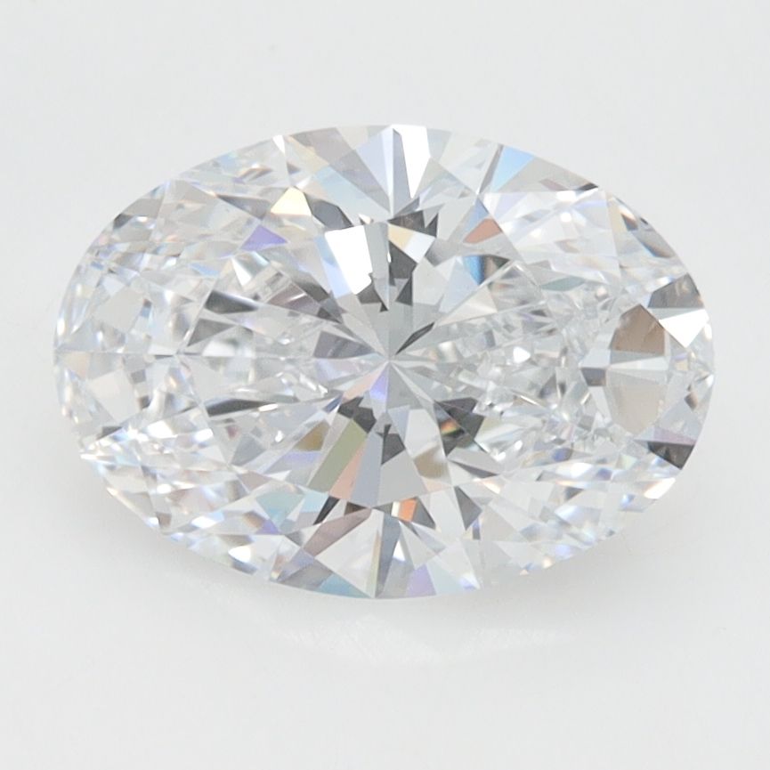 2.06 ct. oval Lab Grown Diamond front image