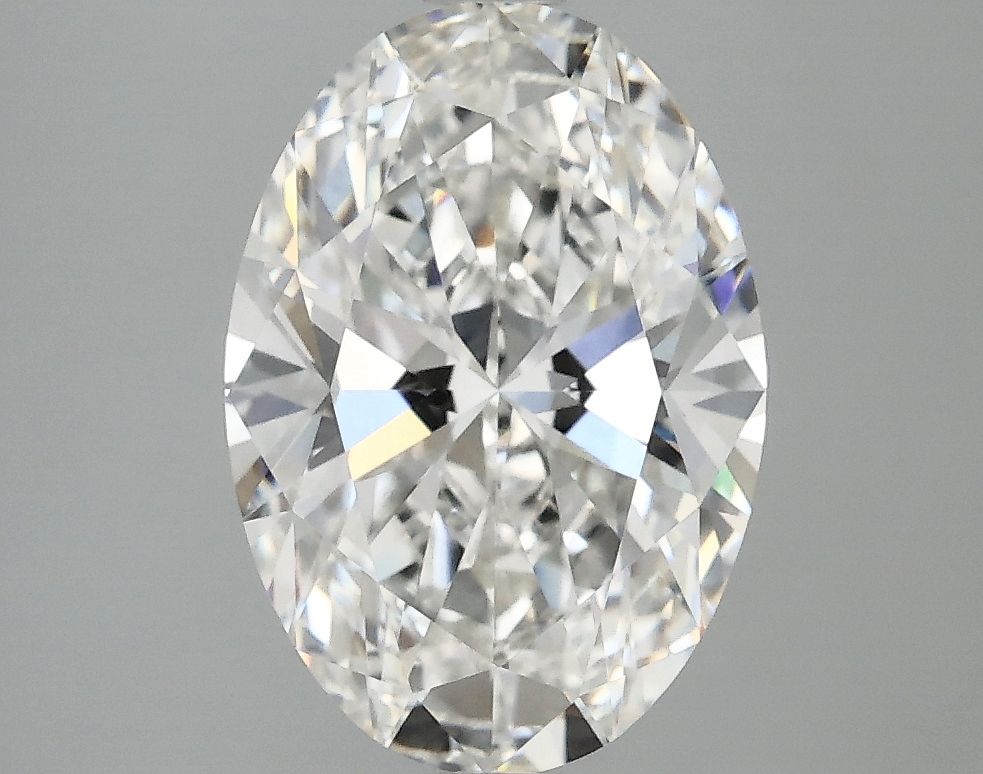 2.93 ct. oval Lab Grown Diamond front image