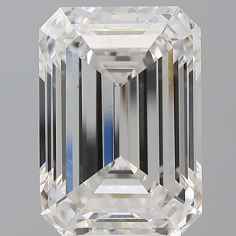 8.09 ct. emerald Lab Grown Diamond front image