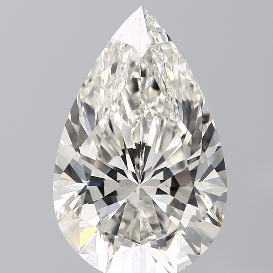 5.70 ct. pear Lab Grown Diamond front image