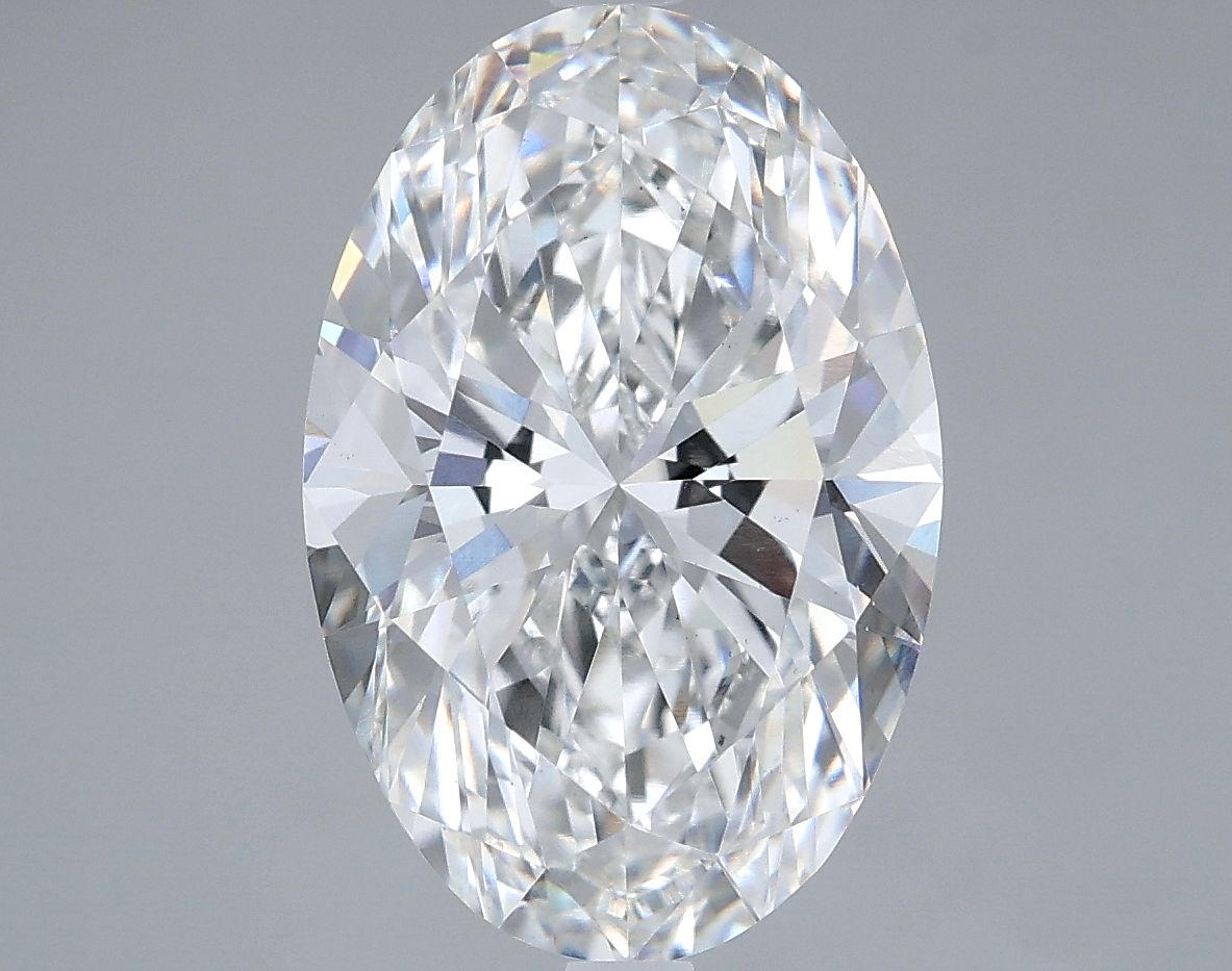 5.04 ct. oval Lab Grown Diamond front image