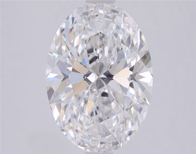 4.01 ct. oval Lab Grown Diamond front image