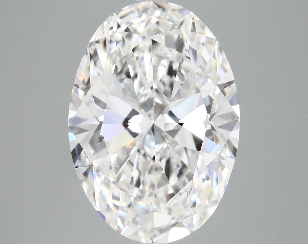 5.05 ct. oval Lab Grown Diamond front image