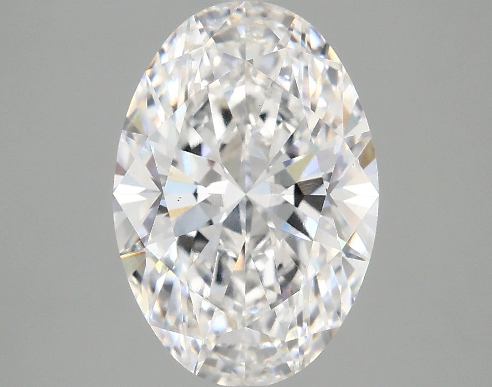 3.01 ct. oval Lab Grown Diamond front image