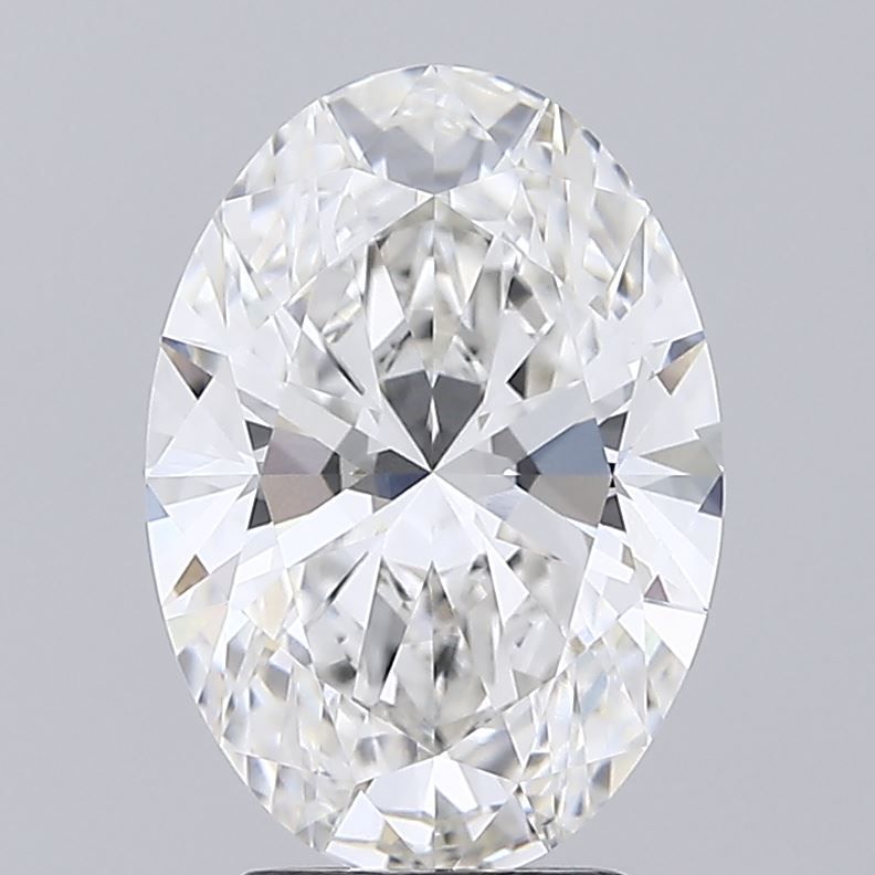 3.35 ct. oval Lab Grown Diamond front image