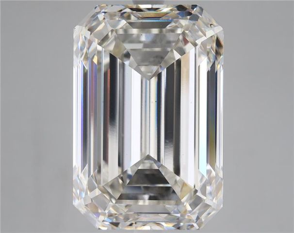 11.05 ct. emerald Lab Grown Diamond front image