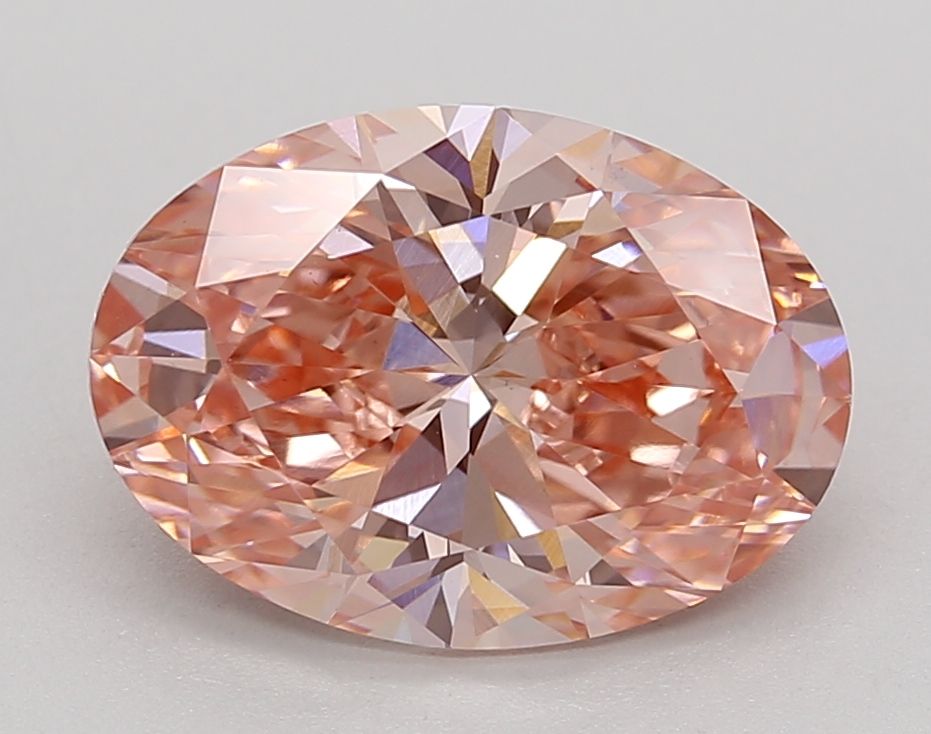 3.10 ct. oval Lab Grown Diamond front image