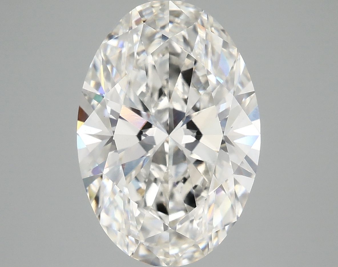 5.03 ct. oval Lab Grown Diamond front image