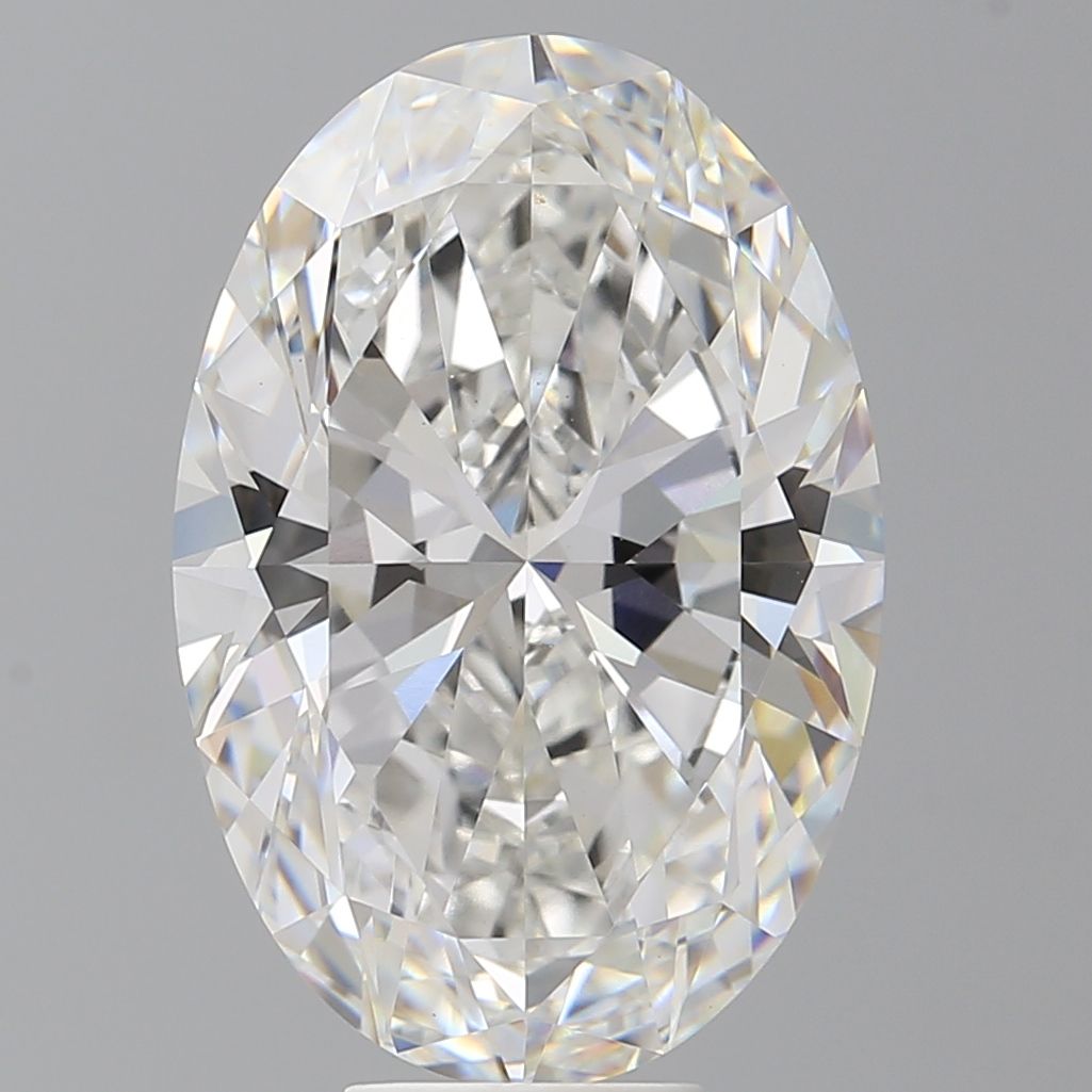 9.57 ct. oval Lab Grown Diamond front image