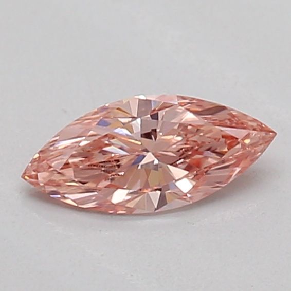 0.21 CT Fancy Intense Brownish Pink MARQUISE