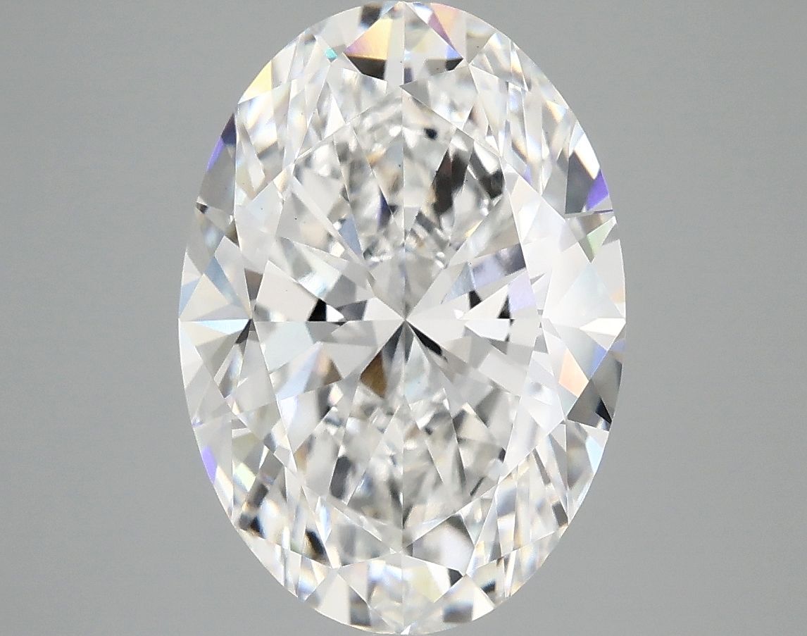 5.05 ct. oval Lab Grown Diamond front image