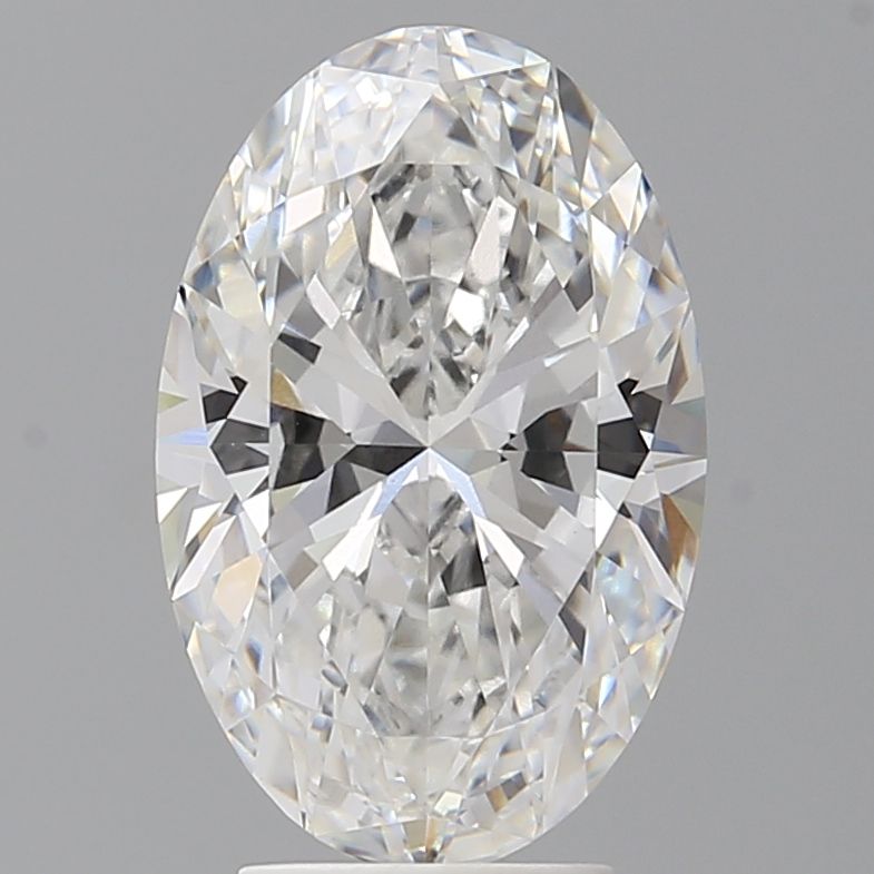 4.08 ct. oval Lab Grown Diamond front image